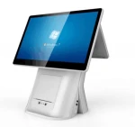 New 15.6" + 11.6" or VFD Dual Screen POS System All in One Windows/Android POS Machine