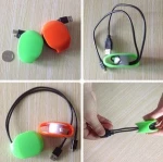 New arrival Auto earphone cable organizer / auto cable winder for headphone / automatic cable winder