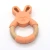 Import New Arrival Funny Teething Toys Silicone and Wood Baby Teether from China