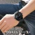 Import new arrive fashion stainless steel waterproof mens chain watch from China