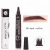 Import NEW Brand Waterproof Permanent 4 Head Gary Eye Brow Pen Microblading Liquid Eyebrow Tattoo Pencil For Makeup from China