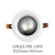 New Design Aluminium 1500lm Round Ceiling 15 watt COB LED Downlight
