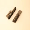 new design handle on rose european market rose handle zinc alloy with wood black door handle