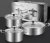 Import New Design Housewares Kitchenware Cookware Set Cookware Wholesale Stainless Steel Cookware Set from China