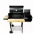 Import New Design outdoor Double oil drum Smokeless grill trolley commercial large bbq grill for garden party from China