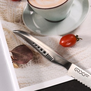 New Design Serrated Utility Knife 5 Inch Tomato Slicing Knife