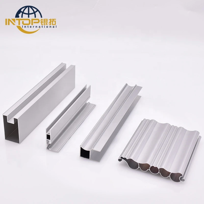 New designs heat insulation aluminum anodized silver extruded aluminum profile