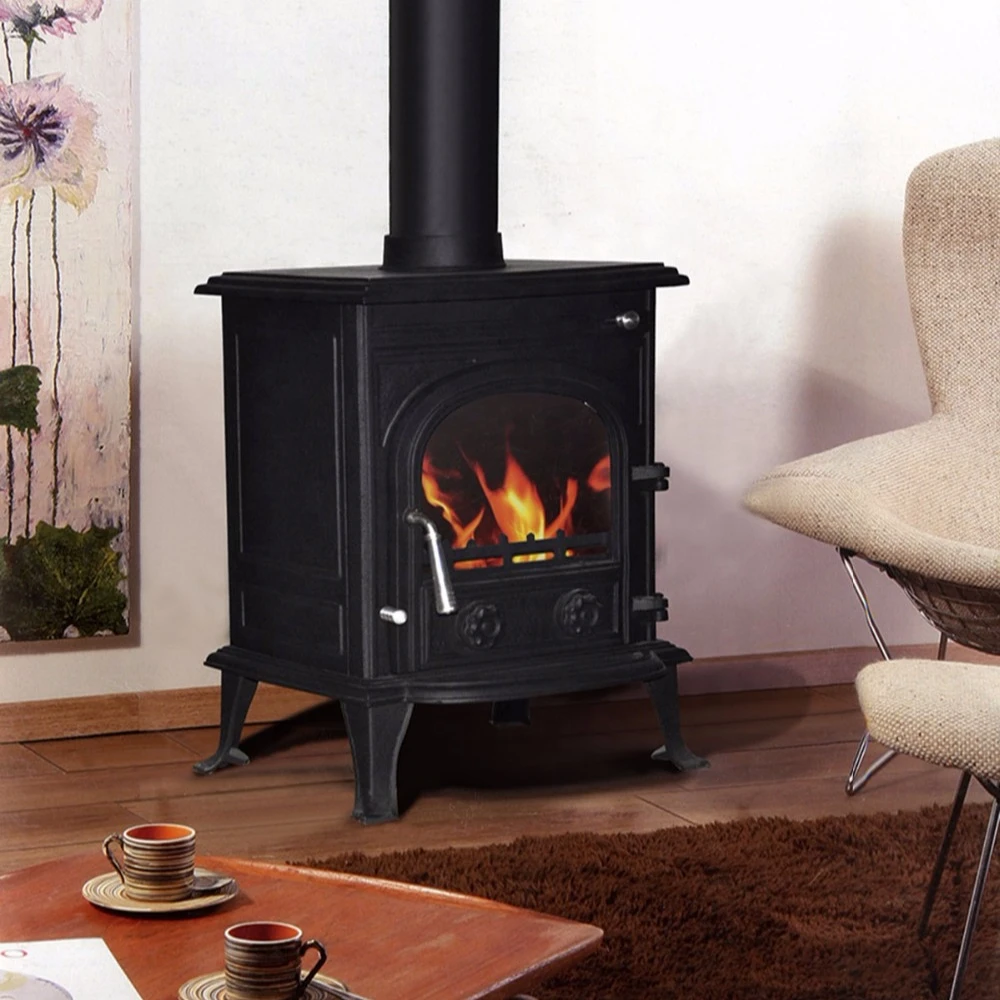 new hot indoor wood burning 8 kw stove China direct supply