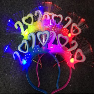 new luminous funny toys happy new year party supplies light up headband