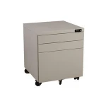 New Office Furniture Mobile Combination Lock 3 Drawer Pedestal Filing Cabinet