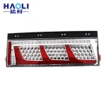New plastic taillights for horse racing auto parts trailer rear light led