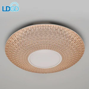 New Product Modern Design White Acrylic Remote Control 24W 48W LED Ceiling Light For Hotel Bedroom