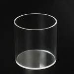 new products of acrylic plastic vase in big diameter