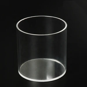 new products of acrylic plastic vase in big diameter