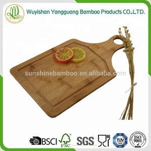 New Style Bamboo Chopping Block With Groove