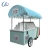 Import New style gelato display ice cream bike showcase freezer cart with freezer from China