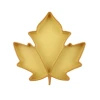 New Style Maple Leaf Silicone Divided Dinner Plate Suction Bowl Toddler Tableware