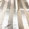 Newest Soft Silk Chiffon Satin Silk Georgette Stripe Fabric for Bride Dresses Women