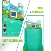 Newly designed stand-alone toy display stand shop snack display stand