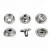 Import Nickle Free High Quality Round Plating Color Metal Snap Button For Garment from China
