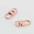 Import Nolvo World 33*8 mm 3/8&quot;  metal rose gold swivel  snap hook trigger lobster clasps clips for  craft bag strap belt  keychain from China