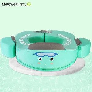 Non-Inflatable Baby Swim Trainer Float Ring Air Free Baby Float Ring for Infant Kids Toddler Mambobaby Swim Trainer