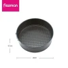 Non-stick carbon steel springform pan with lock