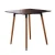 Import Nordic MDF wood dining round table and chair set for dining room home furniture from China