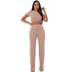 NS4049 European Fashion Women Elegant 2pcs Knitted Clothing Dresses