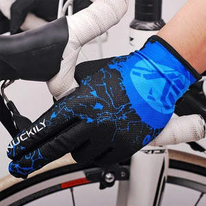 Nuckily High Quality Full Finger Racing Sports Bicycle Glove Mens cycling gloves