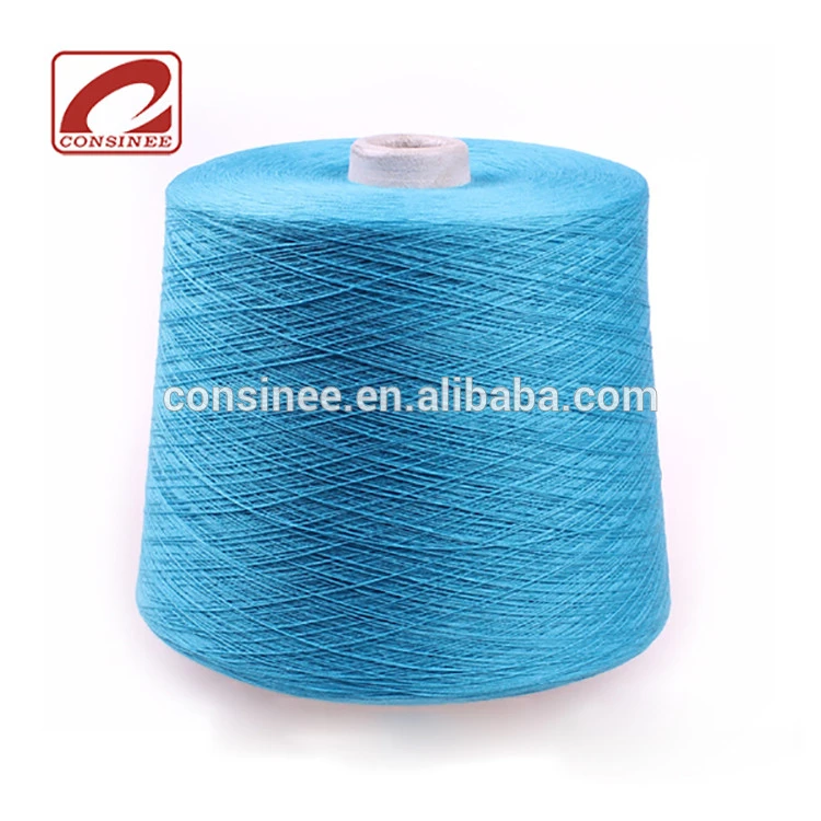 Oeko tex 100 egypt cotton blended cashmere yarn for machine knitting