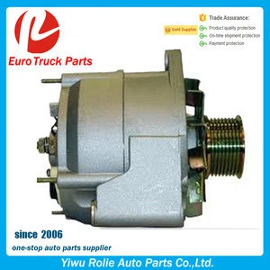 OEM 1244492 51261017119 Heavy Duty European Tractor Engine Parts DAF MAN Truck 24V 55A Alternator