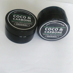 OEM 30g/60g Activated Charcoal Teeth Whitening Tooth Powder with oral hygiene Dental