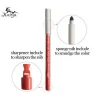 OEM Cosmetic Makeup Lip Liner Lipstick Private Label Rotating Waterproof Gel Lipliner Pencil