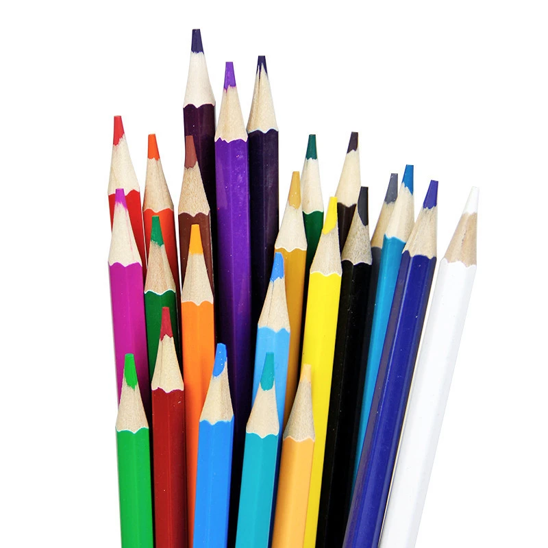OEM customized  coloring pencil 12 colors set for kids