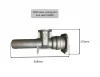 OEM ductile iron cast drain valve casting lost foam casting product FCD450