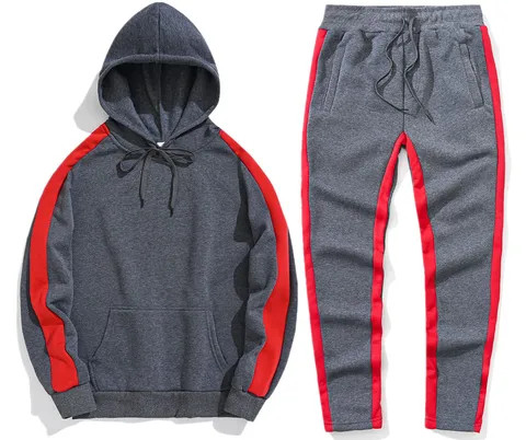 OEM High Quality New Design Cotton Bulk Sweat Suit Tracksuit Men Slim Fit Tracksuit For Men 2024 For Sale
