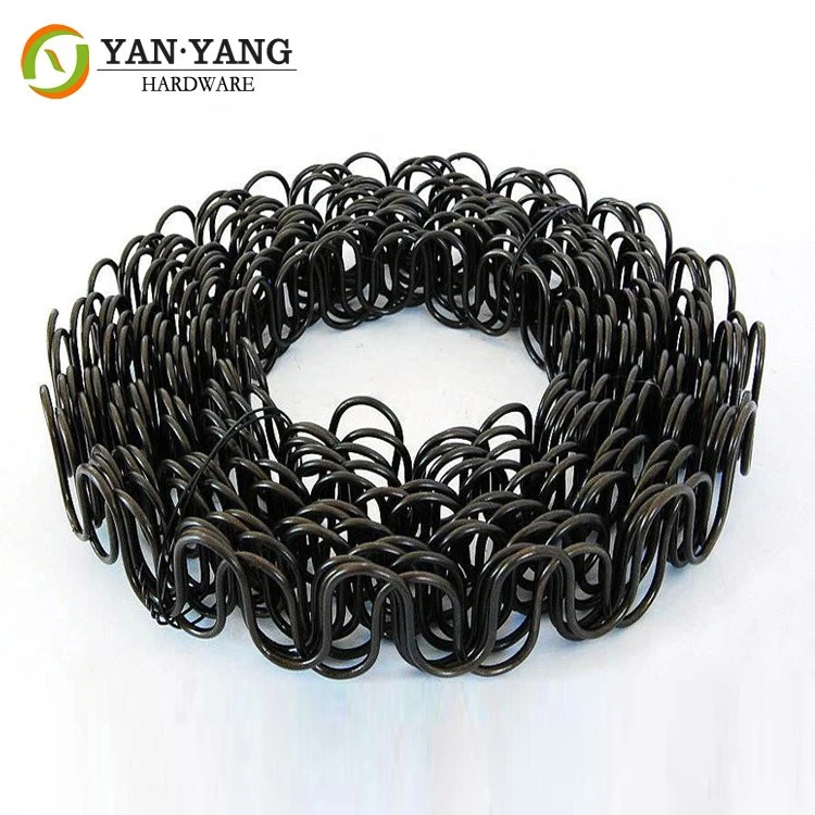OEM hot selling best factory price 3.6mm anti rust rolling zigzag sofa spring for furniture