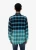 Import OEM new design custom trendy new model shirts men plaid bleached oversized casual hooded plaid shirt from China