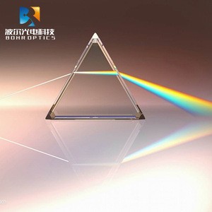 Optical Glasses Triangular Prisms Rainbow Maker Glass Lens 360 Degree Prisma Photography
