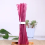 organic hot pot instant healthy organic hand-making thin wide brown sweet potato vermicelli rice noodle