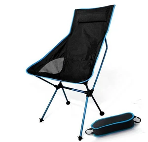 Outdoor aluminum alloy ultralight portable folding stool mazha camping fishing chair small seat beach chairs