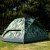 Import Outdoor double-layer dual-use automatic quick-open camouflage 2-3 people outdoor camping silver coated sunscreen and rainproof c from China