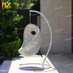 Outdoor furniture patio swing wicker rattan swing outdoor rattan swing chair