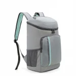 Outdoor multi-person picnic large convenient insulation backpack lunch bag with pockets