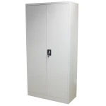 Outside the hinges metal KD Tool Storage cabinets two door steel filing cabinet with shelves