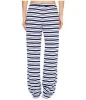 Pajama Pants Navy Harbor Stripe Pants sleep pant ladies women sleepwear HSH 6101