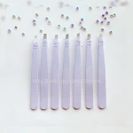 Pearl White Tweezers, Eyebrow Tweezers, Tweezers for Eyebrows,