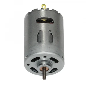 Permanent magnet low noise 15v mini hand dryer 8000 rpm brush dc motor rs-365