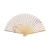 Import Personalized Chinese Paper Fans Cardboard Fans on a Stick Craft Bamboo Fans from China